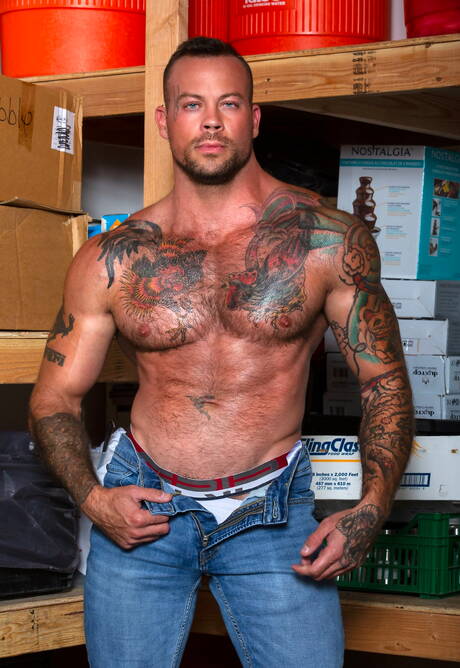 Hot House: American stars bull Sean Duran and mature bear Blaze Austin make a love