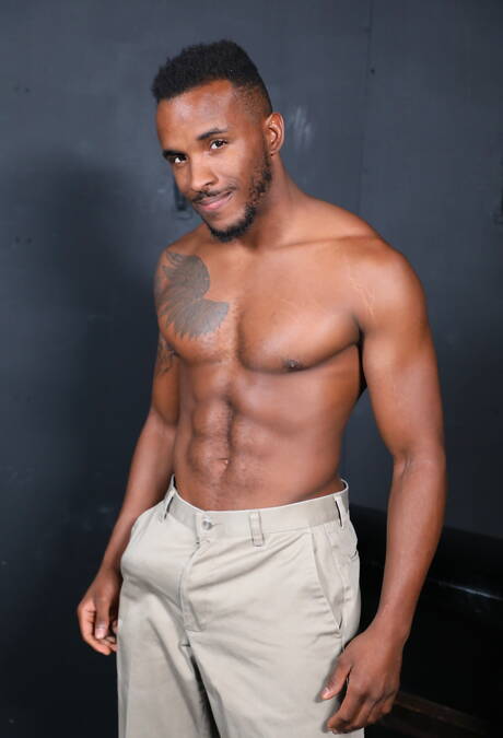 Pride Studios: Sexy buddies Pheonix Fellington, Sean Harding and Ceasar Ventura in hot interracial groupsex