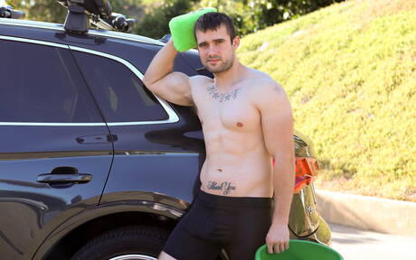 Princeton, Mathias, Johnny B, Jet w dzikim seksie grupowym na świeżym powietrzu