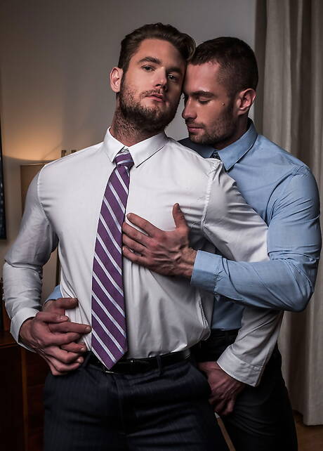 미국 섹시남 에이스 에라와 우크라이나 황소 스타스 랜던, 뜨거운 커플 섹스