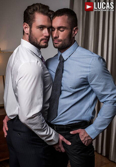 American hunky guy Ace Era and ukrainian bull Stas Landon have a hot couple sex