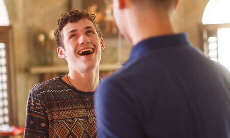 Berühmte Amerikaner, der heiße Twink Ryan Bailey und der heiße Twink Danny Nelson haben Analsex