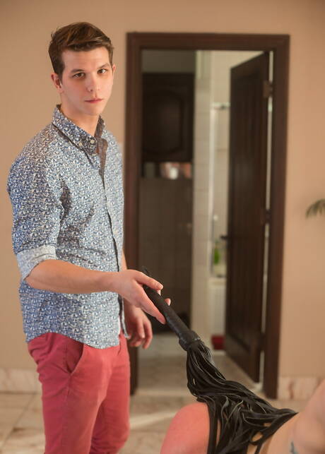 Helix Studios: American young boy Johnny Hands and hot twink Chase Williams in butt spanking