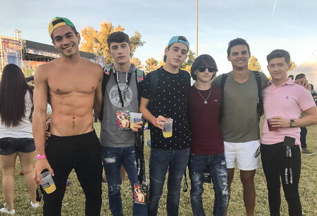 Helix Studios: Joey, Cole Claire, Cameron Parks, Ashton fucking each other outdoor