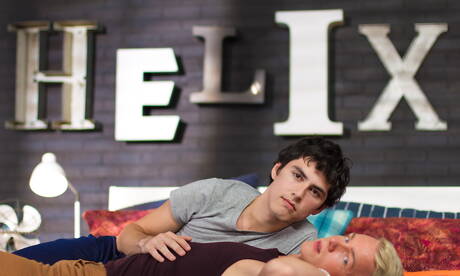 Heiße Amerikaner, der junge Jeremy Price und der junge Xavier Ryan bohren einen Arsch