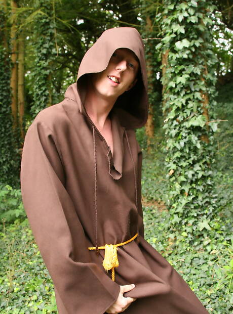 Horny guys Lex Blond, Sam Storm and Carlos Logan drilling an ass outdoor