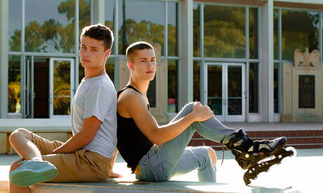 Helix Studios: Two american guys pretty boy Ryan Bailey and twink Sean Ford have a good sex outside