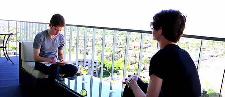 Pretty american boys pretty boy Dakota White and beautiful boy Nico Michaelson in hot ass bang