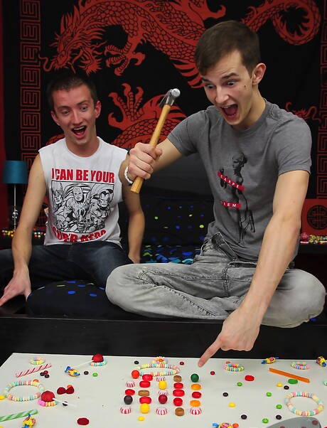 American young boy Jasper Robinson and pretty boy Skyler Evans sucking and screwing each other