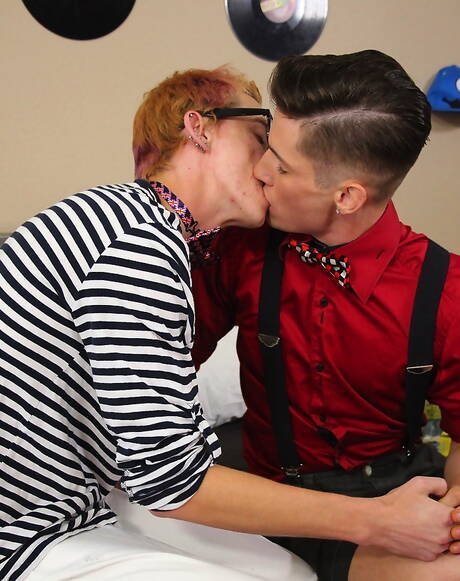 Helix Studios: American beautiful boy Elijah West and hot twink Jay Boy make a love