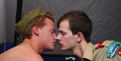 Hot americans, young Jasper Robinson and young boy Billy London have anal sex