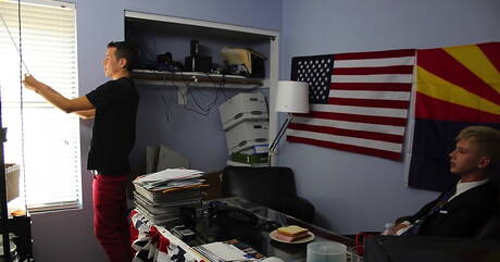 Le jeune américain Kyler Ash et l