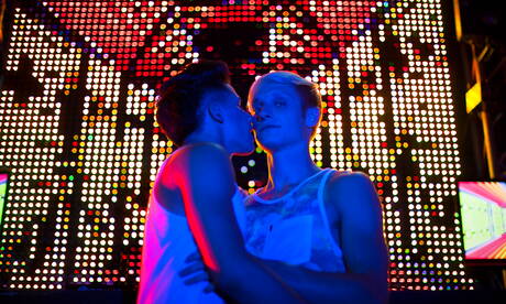 Nice american boys well-built Max Carter and pretty boy Liam Riley have a hot couple sex