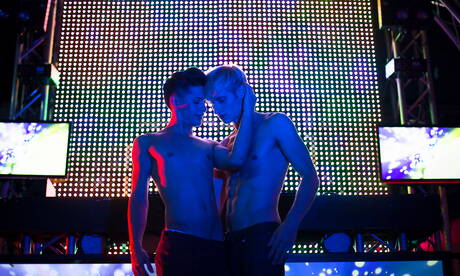 Nice american boys well-built Max Carter and pretty boy Liam Riley have a hot couple sex