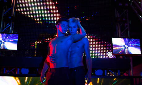 Nice american boys well-built Max Carter and pretty boy Liam Riley have a hot couple sex