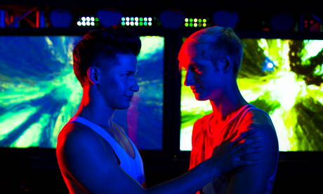 Nice american boys well-built Max Carter and pretty boy Liam Riley have a hot couple sex