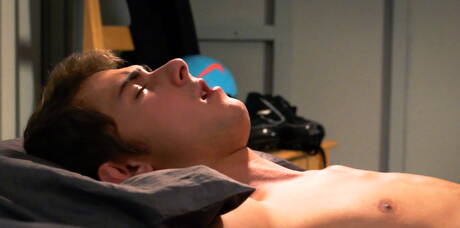 Helix Studios: Hot americans, beautiful boy Andy Taylor and twink Kody Knight in hot homosexual scene