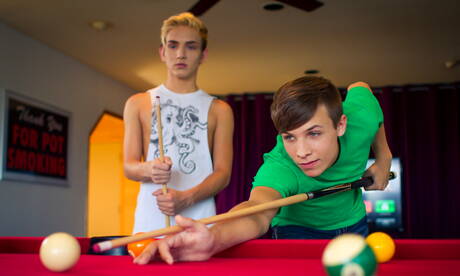 Two american guys young boy Dylan Hall and beautiful boy Jacob Dixon fuck ass after sucking