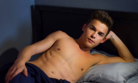 Pretty american boys hot twink Andy Taylor and young Adrian Rivers in hot homosexual action outside