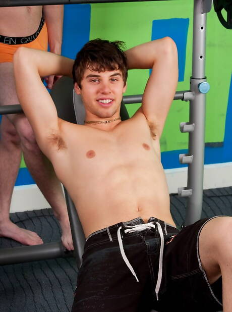 Hot americans, pretty boy Keegan Adams and hot twink Kevin Kandy have a hot couple scene