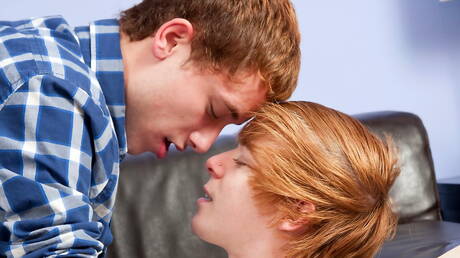 American young dude Ace Lockheart and pretty boy Blake Knightly drilling an ass