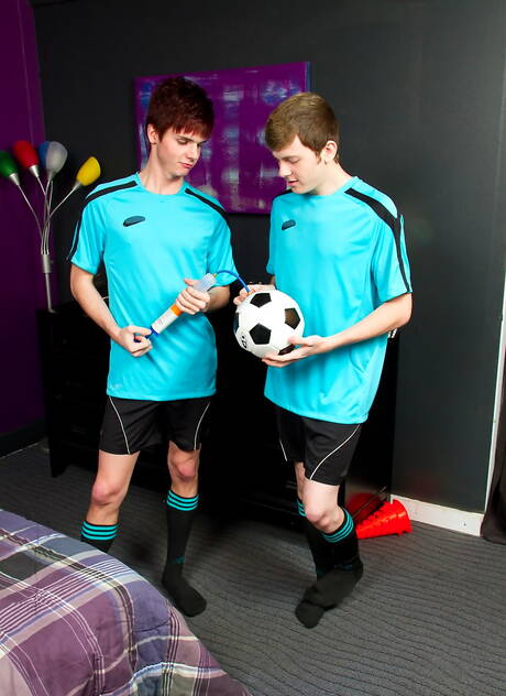 Helix Studios: American stars hot twink Christian Collins and young boy Kurt Summers in hot ass fuck action