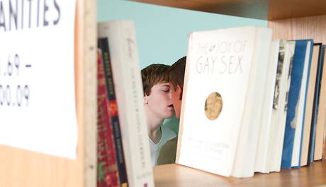 El joven estadounidense Kurt Summers y el guapo Alexander Van De Kamp en una follada anal muy caliente