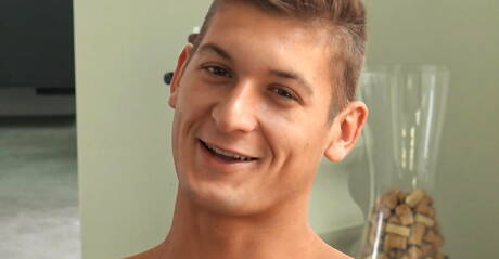 Der ungarische Kraftprotz Steve Harrelson hat Spaß