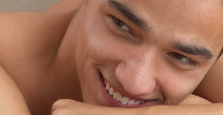 Latino beefy Mikk Dancona jack off his dick