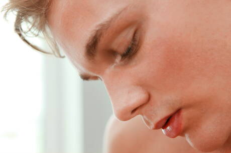 Swedish muscular Lars Norgaard posing nude and showing hot butt