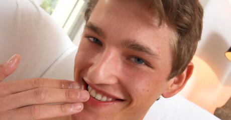 Young Helmut Huxley, Bastian Dufy and Kevin Warhol doing reality porn