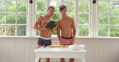 Adam Archuleta and Joel Birkine plays reality and doing hot sex