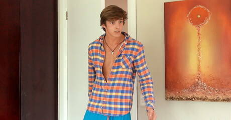 Belami Online: Young Kieran Benning, Jerome Exupery fingering ass and riding on cock