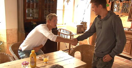 Adam Archuleta, Jerome Exupery, Jean-Luc Bisset ssący kutasy i ruchający się w grupie