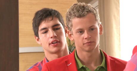 Czeskie gwiazdy, Antony Lorca i superstudent Jerome Exupery obciągają i ruchają się nawzajem