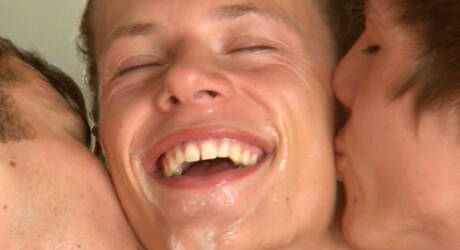 Sexy boys Helmut Huxley, Hoyt Kogan and Jerome Exupery love each other