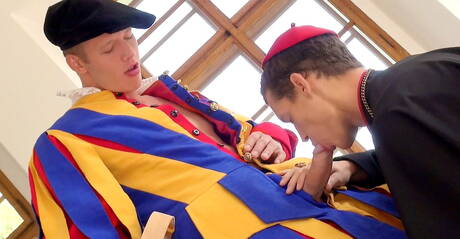 Hungarian hunky guy Zac Dehaan and czech strongman Jean-daniel fuck ass after sucking cock