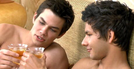 Hot czech boys muscular Adam Archuleta and tough guy Marc Ruffalo sucking and fucking each other in kitchen