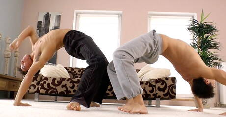 Belami Online: Czech husky guy Adam Archuleta and american well-built Austin Merrick banged each other with fisting