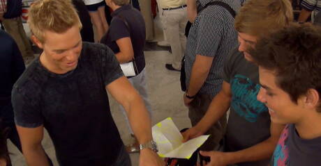 Belami Online: Hot Kevin Warhol, Adam Archuleta and Andre Boleyn in hard threesome sex