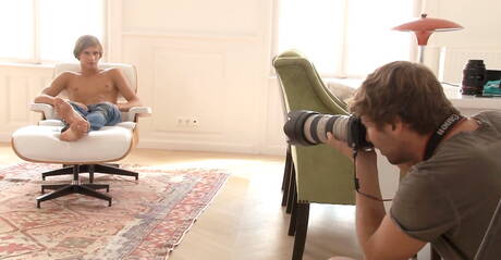 Der tschechische Schönling Gregg Meyjes wichst