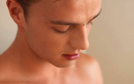 Hungarian beefy Florian Nemec jack off his cock