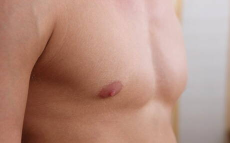 Russian well-built Yuri Alpatow shows a strong body