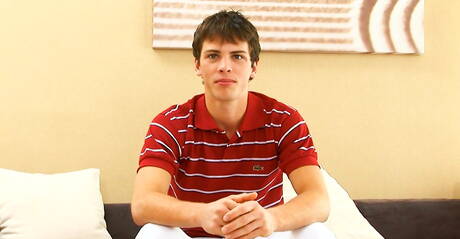 Tsjechische jonge Billy Montague heeft plezier