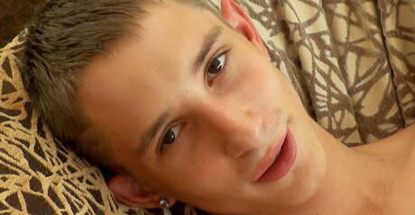 Il giovane ragazzo ceco Kevin Ateah si diverte