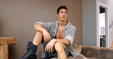 Hunky guy Declan Brookes having a pleasure