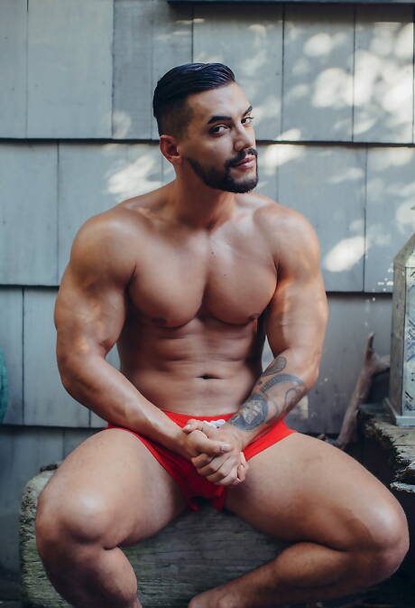 Due ragazzi americani, il ben fatto Arad Winwin e il muscoloso Justin Matthews, si sono scopati all