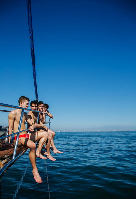 Cocky Boys: Sexy guys Allen King, Cory Kane and Taylor Reign in hard 3some sex on beach