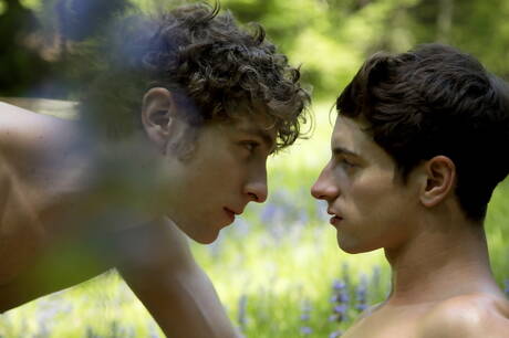 Die heißen Jungs Calvin Banks, Dillon Rossi und Taylor Reign haben draußen einen guten Dreier-Sex