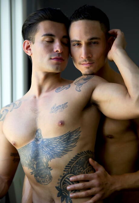 Beau Taylor and american superstud Ricky Roman have a hot couple scene